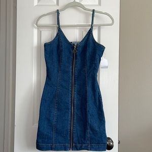 Brand new denim dress